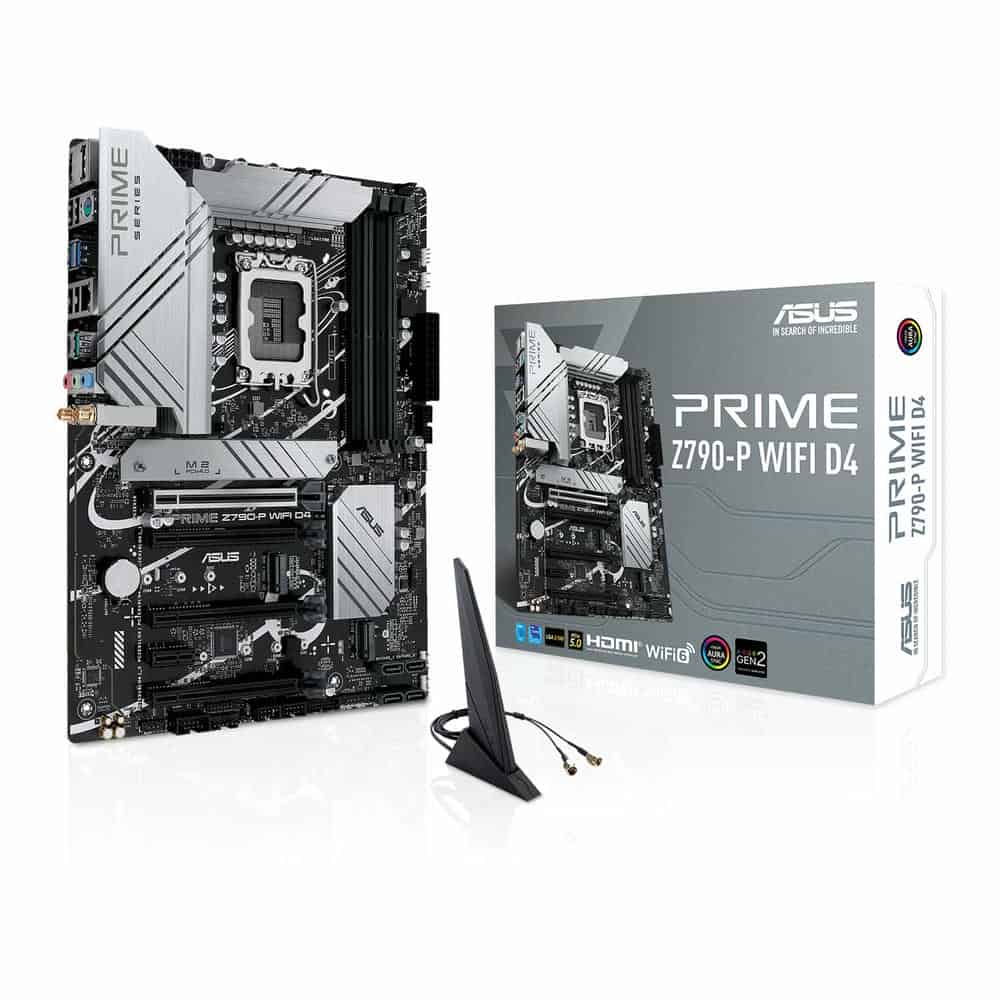 ASUS PRIME Z790-P WIFI D4 DDR4 PCIe 5.0 ATX Motherboard